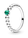 Beaded Ring Sterling Silver Rain Forest - PANDORA - BALAAN.