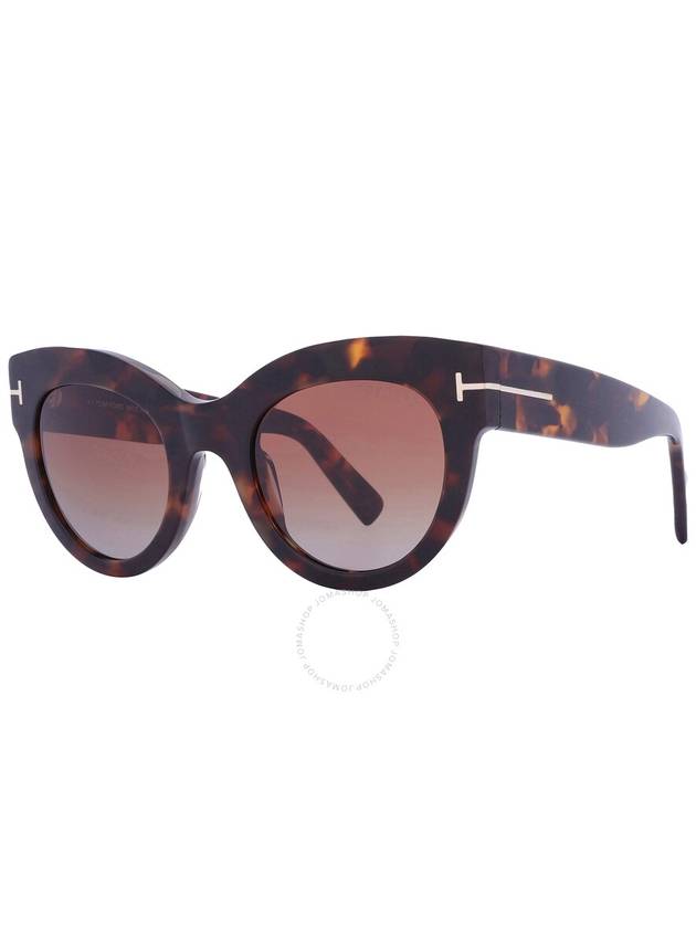 Sunglasses FT1063 52T DARK HAVANA - TOM FORD - BALAAN 3