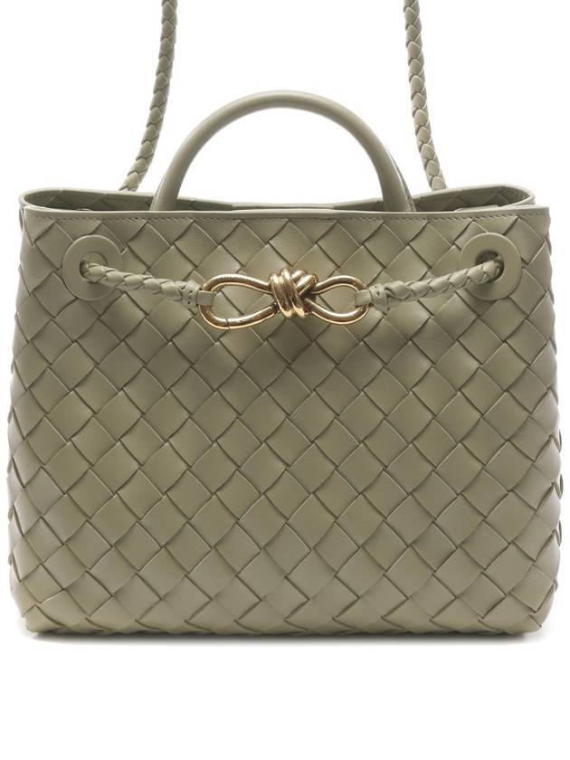 Andiamo Small Tote Bag Green - BOTTEGA VENETA - BALAAN 2