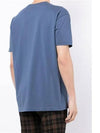 ORB logo embroidered short sleeve t-shirt blue - VIVIENNE WESTWOOD - BALAAN.