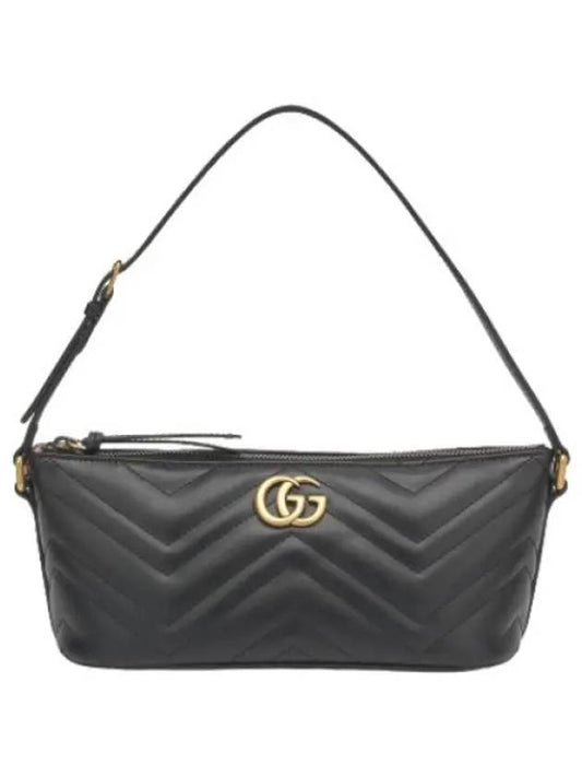 GG Marmont Matelasse shoulder bag black - GUCCI - BALAAN 1