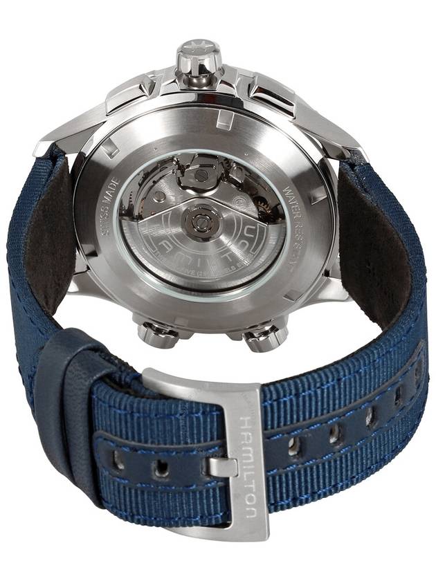 Hamilton X-Wind Lefty Chronograph Automatic Blue Dial Men's Watch H77906940 - HAMILTON - BALAAN 3