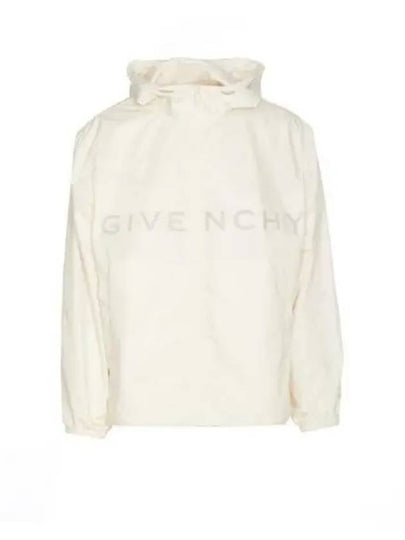 Maxi Logo Windbreaker Off White - GIVENCHY - BALAAN 2