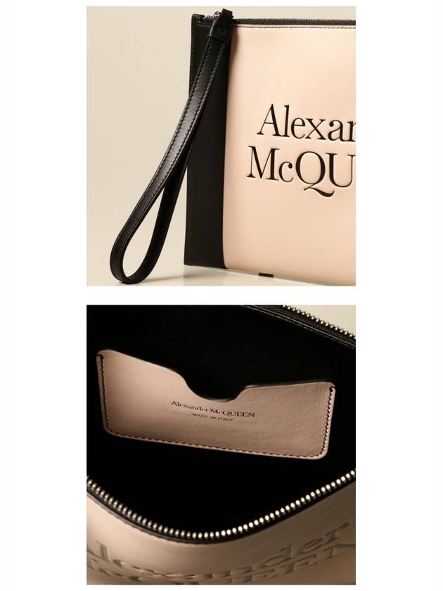 Signature Logo Clutch Bag Pink - ALEXANDER MCQUEEN - BALAAN 6