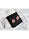 CC logo round earrings pink gold ABA005 - CHANEL - BALAAN 8