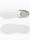 Oversole Black Tab Low Top Sneakers White - ALEXANDER MCQUEEN - BALAAN 7