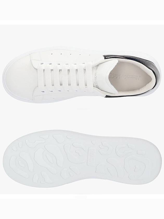 Oversole Black Tab Low Top Sneakers White - ALEXANDER MCQUEEN - BALAAN 7