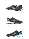 New Trainer Running Low Top Sneakers Navy - LANVIN - BALAAN 4