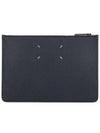 Stitch Zipper Clutch Bag Black - MAISON MARGIELA - BALAAN 1