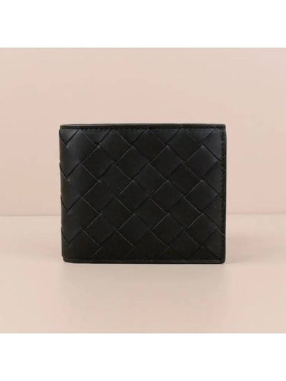 Intrecciato Bifold Bifold Wallet Black - BOTTEGA VENETA - BALAAN 2