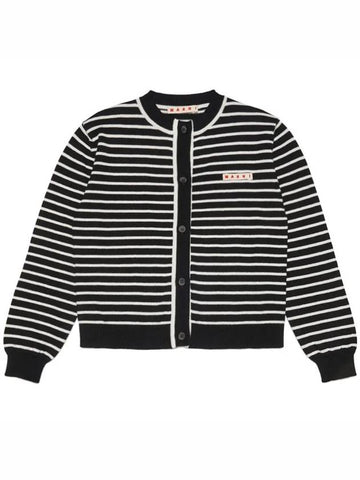 Kids Striped Cardigan M01109 M00LT 0M900 - MARNI - BALAAN 1