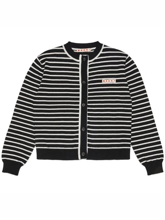 Kids Striped Cardigan M01109 M00LT 0M900 - MARNI - BALAAN 2