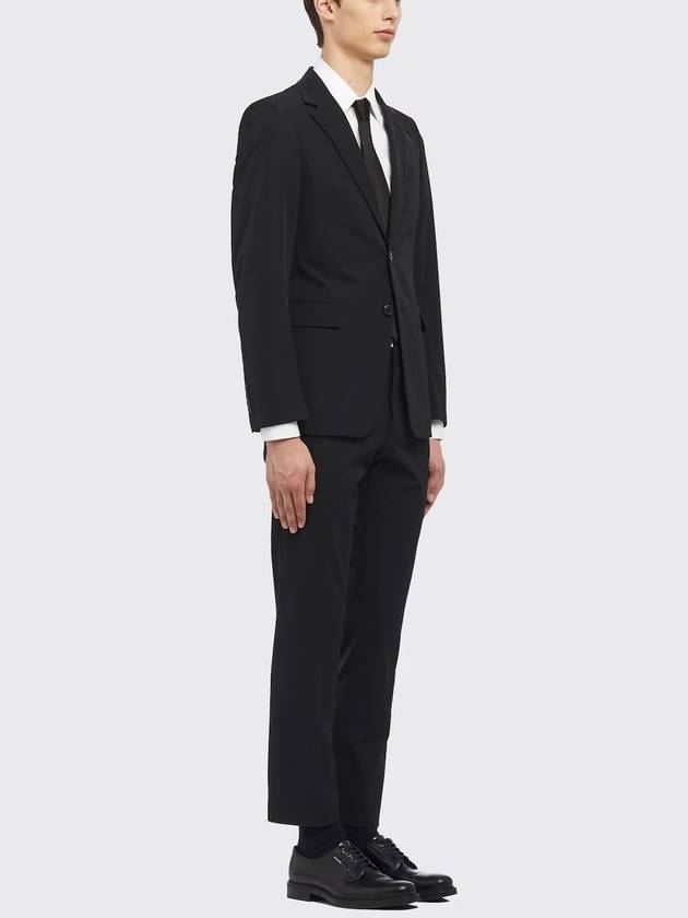 technical fabric single-breasted suit - PRADA - BALAAN 3