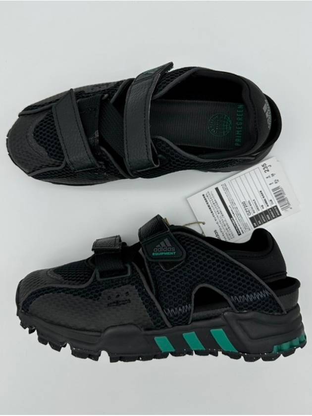 EQT93 sandals black - ADIDAS - BALAAN 5