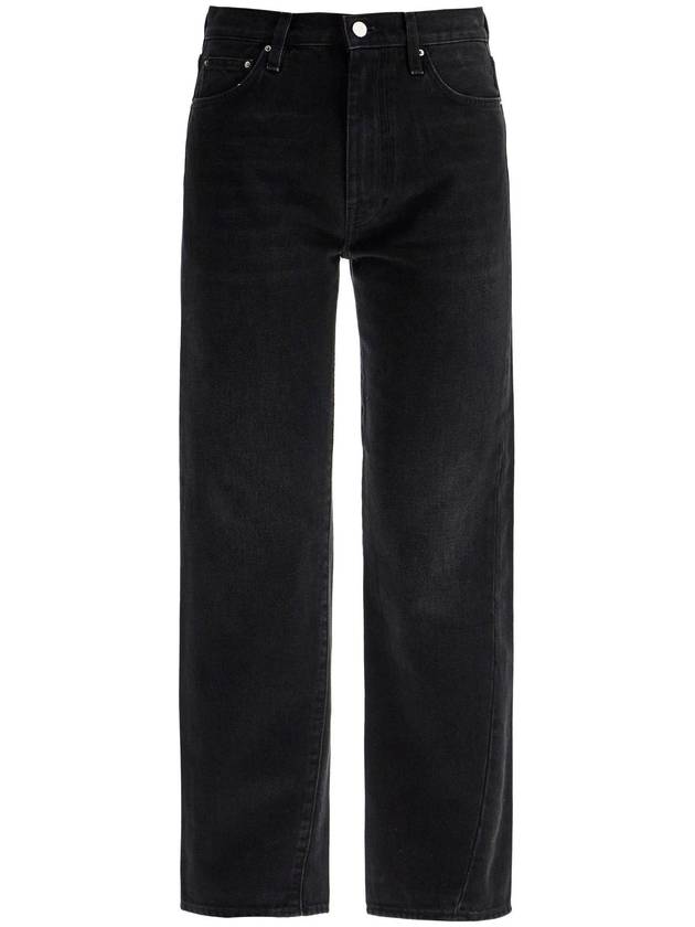 Women's Twisted Seam Jeans Black - TOTEME - BALAAN 2