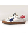 Superstar Classic Red Tab Low Top Sneakers White - GOLDEN GOOSE - BALAAN 3