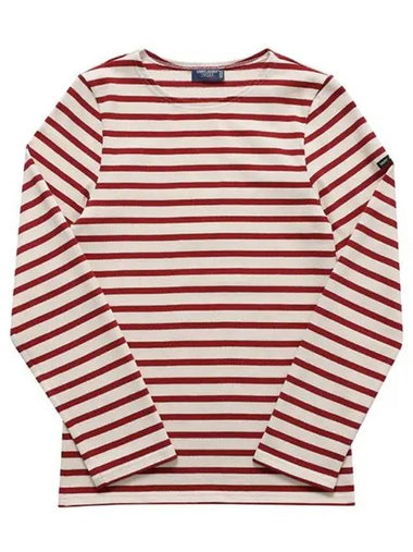 6870 ECRU PERSAN Meridien modern striped long sleeve tshirt - SAINT JAMES - BALAAN 1