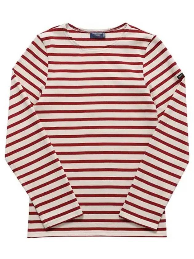 6870 ECRU PERSAN Meridien modern striped long sleeve t shirt - SAINT JAMES - BALAAN 2