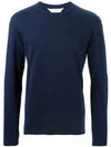 Men's Round Long Sleeve TShirt Black Navy G27U551 A3 A1 - GOLDEN GOOSE - BALAAN 3