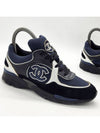 Women s Cruise Sneakers Navy Low Top - CHANEL - BALAAN 4