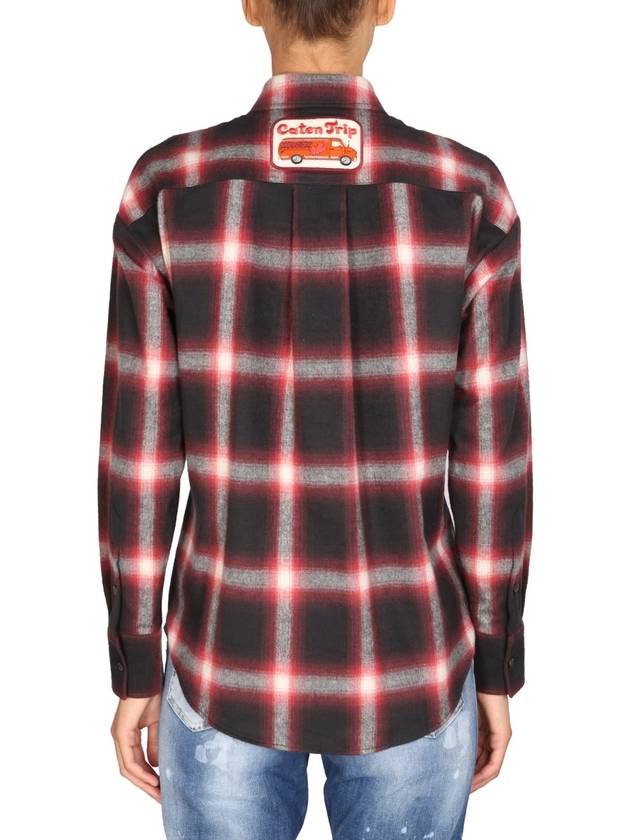 Easy Dean Shirt Red - DSQUARED2 - BALAAN 4