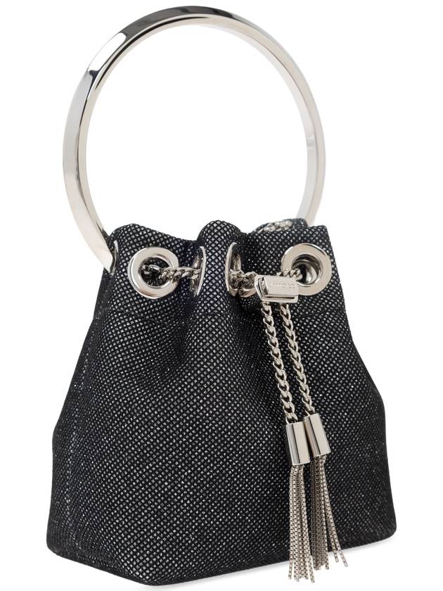 Jimmy Choo ‘Bon Bon Micro’ Bag, Women's, Grey - JIMMY CHOO - BALAAN 4