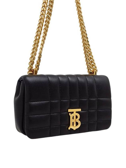 Women s 8059492 TB Mini Quilted Lola Gold Chain Shoulder Bag - BURBERRY - BALAAN 2