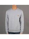 Fox Head Patch Regular Sweatshirt Light Grey Melange - MAISON KITSUNE - BALAAN 2