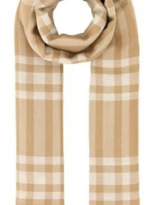 Reversible Check Pattern Scarf 8083802 - BURBERRY - BALAAN 2