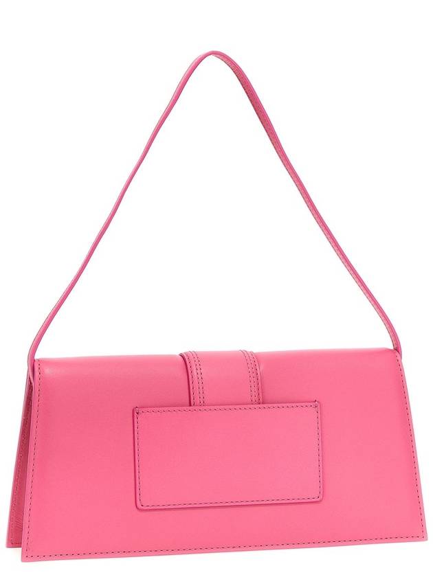 Le Bambino Long Flap Shoulder Bag Neon Pink - JACQUEMUS - BALAAN 3