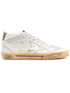 Mid-Star Classic High Top Sneakers Ivory White - GOLDEN GOOSE - BALAAN 2