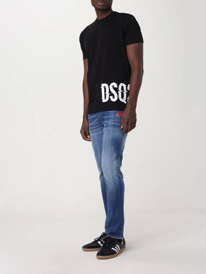 T-shirt Dsquared2 in jersey con logo - DSQUARED2 - BALAAN 2