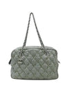 silver shoulder bag - CHANEL - BALAAN 1