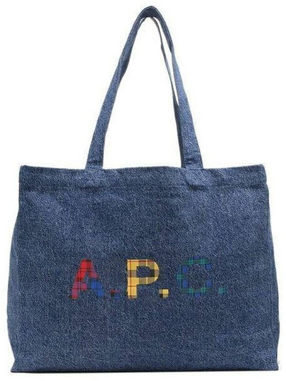 Diane Shopper Tote Bag Blue - A.P.C. - BALAAN 2