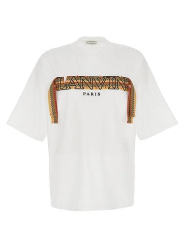 24FW T-Shirt RMTS0026J198A2301 White - LANVIN - BALAAN 1