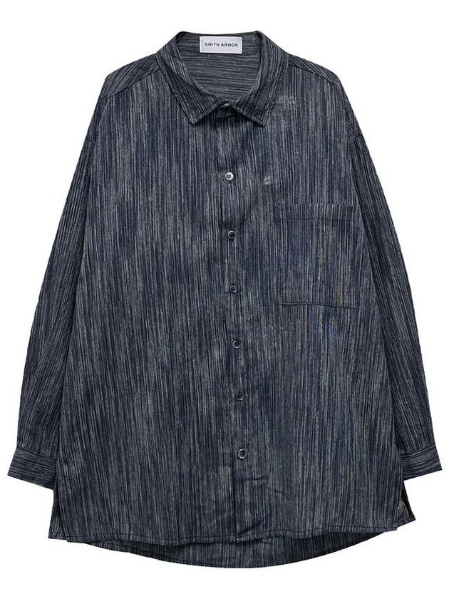 Summer line linen shirt_blue - SMITH ARMOR - BALAAN 1