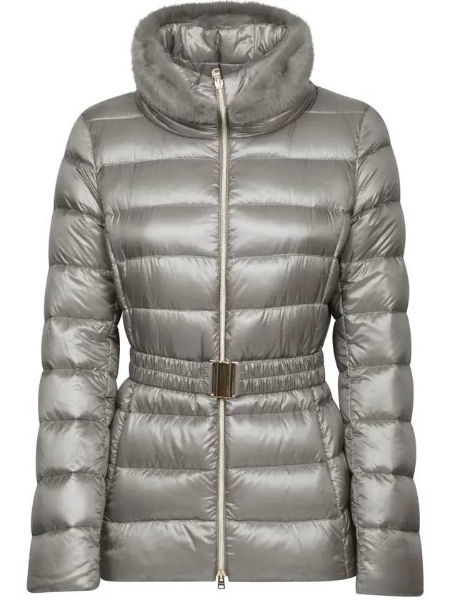 CLAUDIA padded jacket gray PI0485DIC M05 12017Z 9406 - HERNO - BALAAN 2