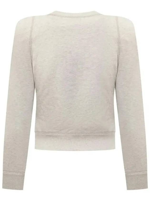 Freesa Velvet Logo Sweatshirt SW0127FB A1M07E 23EC - ISABEL MARANT - BALAAN 3