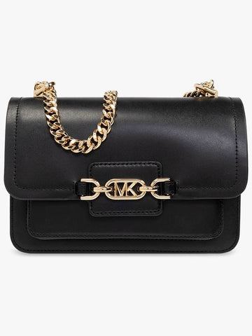 Michael Michael Kors ‘Heather Large’ Shoulder Bag, Women's, Black - MICHAEL KORS - BALAAN 1