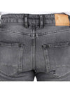 Jolly Cotton Crop Straight Jean Gray - GOLDEN GOOSE - 9