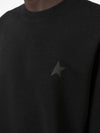 Archibald Star Sweatshirt Black - GOLDEN GOOSE - BALAAN 5