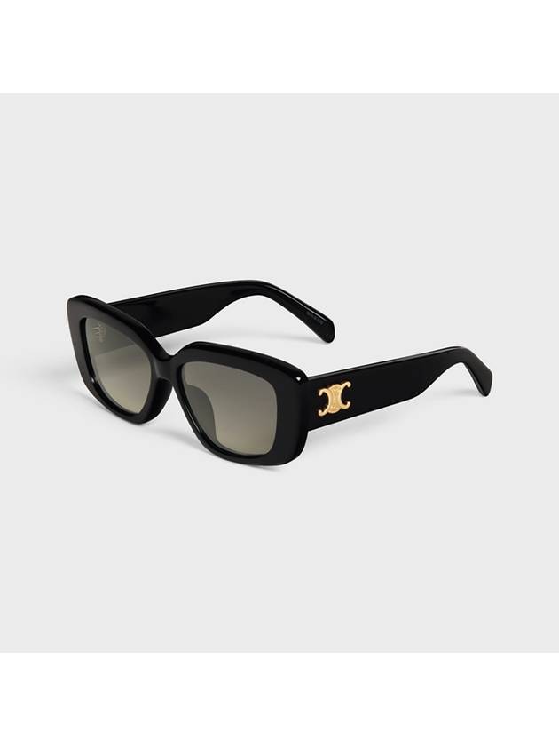 Eyewear Triomphe 04 Rectangle Sunglasses Black - CELINE - BALAAN 3