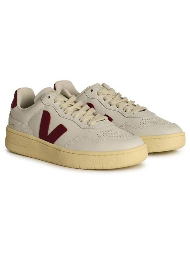 Veja White Leather Sneakers - VEJA - BALAAN 2