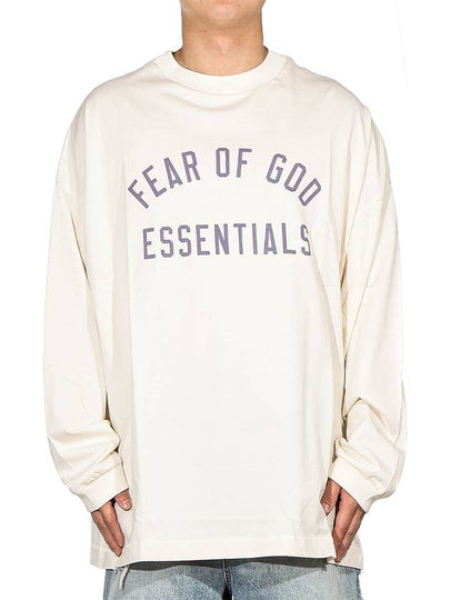 ESSENTIALS Long Sleeve T Shirt 125BT244202F SHELL - FEAR OF GOD - BALAAN 2