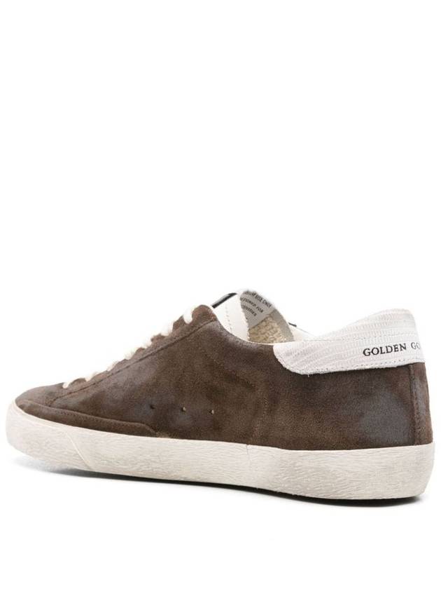 Superstar Suede Low-Top Sneakers Brown - GOLDEN GOOSE - BALAAN 3