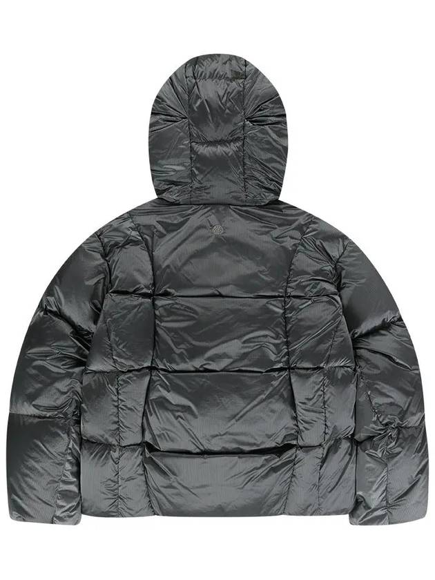 Fade Goose Down Short Puffer Charcoal - OFFGRID - BALAAN 8