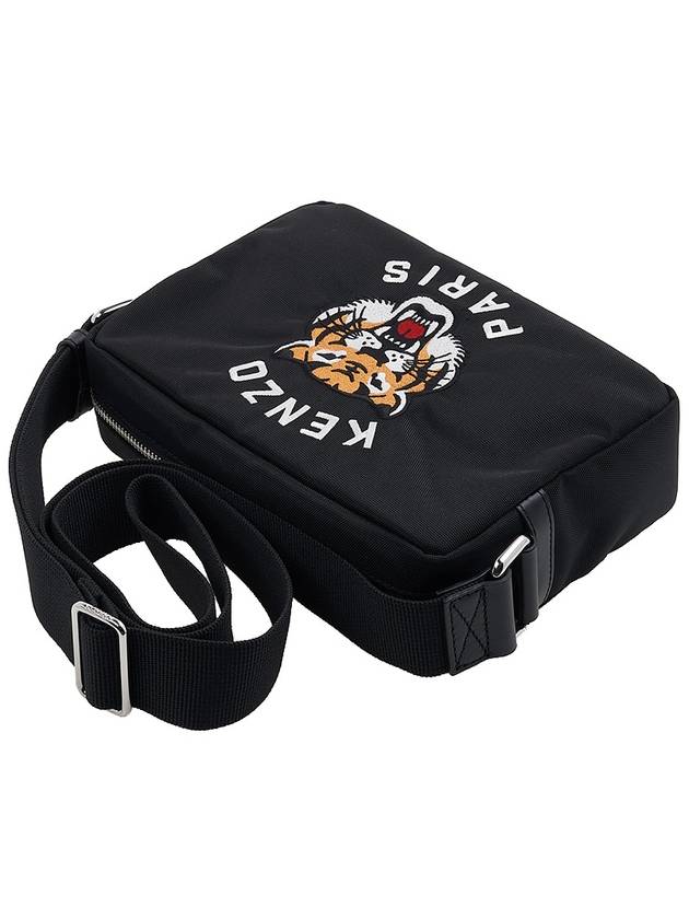 Varsity Tiger Embroidery Cross Bag Black - KENZO - BALAAN 5