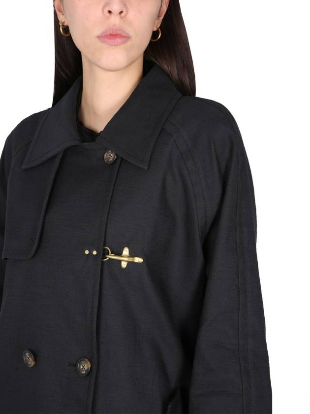 DOUBLE-BREASTED TRENCH COAT - FAY - BALAAN 4