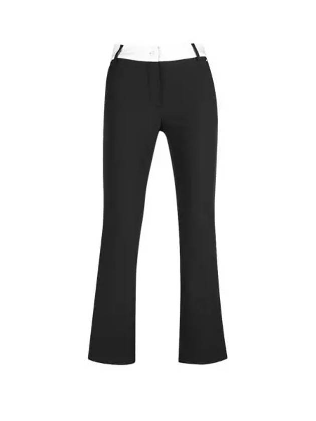 Women s premium line bootcut studded brushed golf pants JN4W212W - LUX GOLF - BALAAN 4