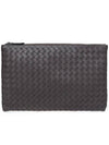 Intrecciato Clutch Bag Fondant - BOTTEGA VENETA - BALAAN 3